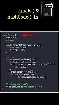 Java hashCode() & equals(): The Contract You MUST Know 📜 #k5kc #java #javainterviewquestions