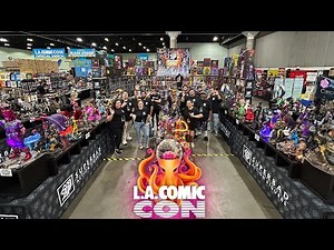 Massive Statue Booth Tour at LA Comic Con 2025