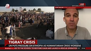 51K views · 1.3K reactions | The crisis in Ethiopia's Tigray leaves over 131,000 displaced. We speak to Chris Melzer from the United Nations refugee agency in Addis Ababa about the humanitarian crisis in the Tigray region. | A News | Facebook