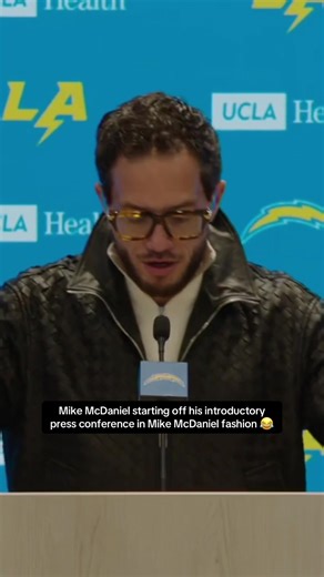 Mike McDaniel's Humorous Introductory Press Conference