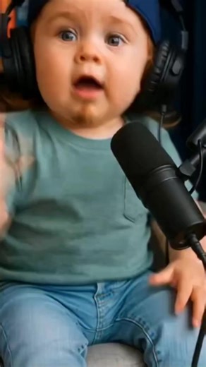 41K views · 735 reactions | Viral baby podcast. #viralreelschallenge #babypodcast #viralpodcast #baby #cute #viral #Podcast #babyboy #cutebaby | Podcast with Babies | Facebook