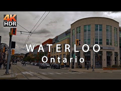 Virtual Walking Tour Of Waterloo, Ontario In 4K HDR: Explore The City Without Leaving Your Home