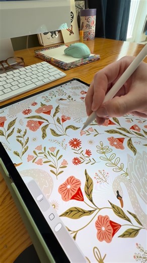 Stacie Bloomfield | Gingiber | February Tea Towel Club has arrived 🤍 Here is the inspiration behind this month’s design from our illustrator Rebecca: “Hello February,... | Instagram