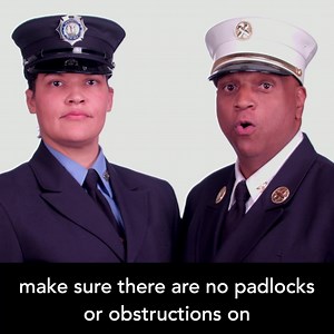 If you live or work in a building that has a fire escape, make sure there are no padlocks or obstructions on or in front of the fire escape. Fire escapes should be 100% clear and free from obstructions. Obstructions include air conditioning units, flower pots or any item being stored on your fire escape. If you notice rust on your fire escape, or suspect that it is unstable, notify building management immediately. If the situation is an emergency, call 911. These are key components to exiting yo