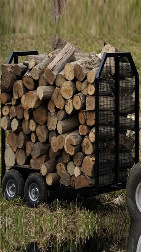 72K views · 348 reactions | Homemade Wood Trailer for Lawn Tractor or Quad | DIY & Crafts | Facebook