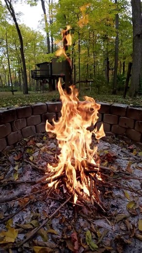 Firepit Sounds for Sleep 🔥 Calm Your Mind in 10 Seconds
