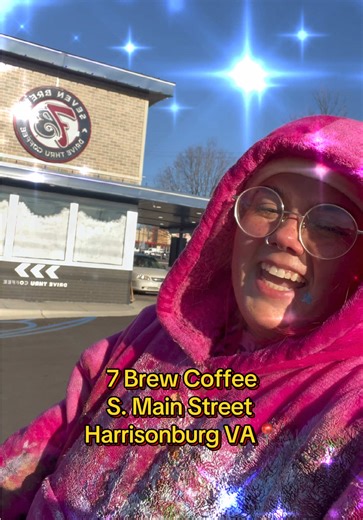 Window Painting Joy for 7 Brew Crew in Harrisonburg