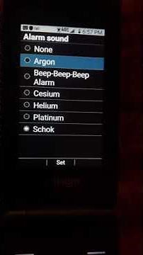 Schok Classic (flip phone) Alarm Tones