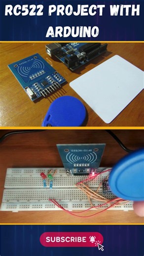 Arduino RFID RC522 in Action! #arduino #arduinotutorial #arduinoproject