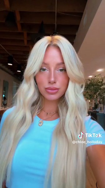 Blonde Hair Transition Tips and Cheerleader Roleplay on TikTok