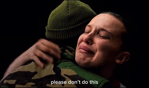 Charmzy on Instagram: "I don’t think i’ve ever cried so much😫💜 #strangerthings #strangerthingsfan #purplerain #purplerain☔️ #elandmike"