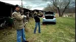 Rifle Explodes in Girl's Hands