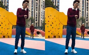 混迹在学校里的高手，小哥哥翻唱《清明上河图》，瞬间圈粉无数