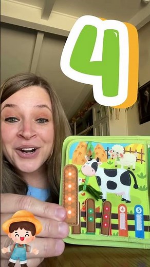 Learn to Count with Farm Animals 🐮Fun Toddler Learning Video #kidslearning
