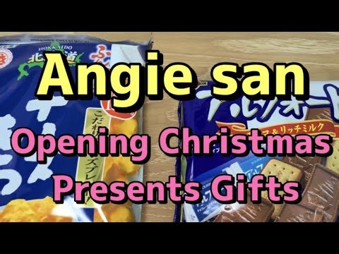 Christmas present from Angie ❤️🎁#Opening a Christmas present from Angie