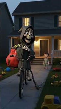 The Funny Reaper vs Haunted Fast Food #cartoon #comedyanimation #animationcomedy
