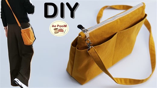 35K views · 787 reactions | How to make a zipper crossbody bag...