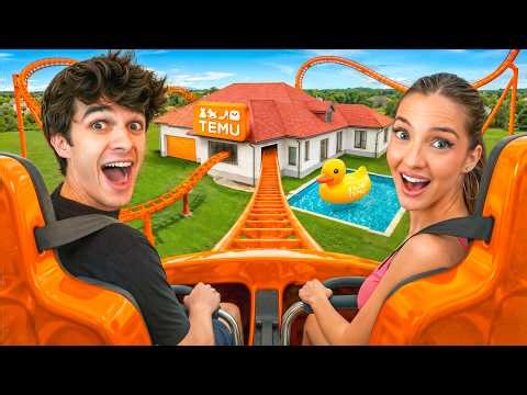 We Built A Backyard Theme Park Using Only TEMU Products!