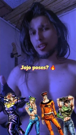 Jojo poses? 🔥#jojo #jojosbizarreadventure #jojos #jojopose #fyp