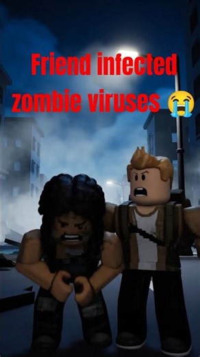 He Got Infected… Then the Chase Began 😱 | Roblox Zombie Apocalypse #shorts #roblox #viral