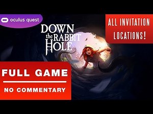 (Requested) Down The Rabbit Hole - All Invitation Locations & Walkthrough (No Commentary)