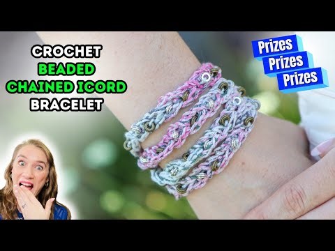Crochet a Beaded Bracelet with Me LIVE ✨Easy Jewelry Pattern + PRIZES!