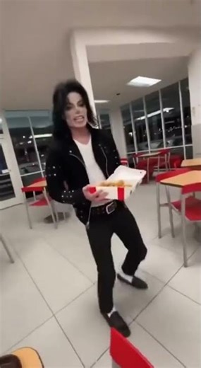 Michael Jackson Dancing at KFC?!