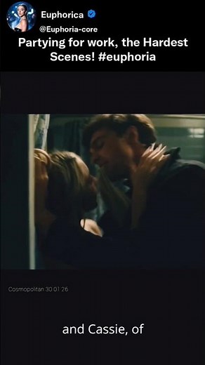Hardest Euphoria Scenes! #euphoria #sydneysweeney #euphoriaseason3 #shorts