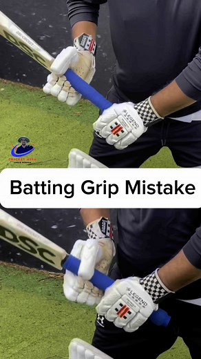 66K views · 431 reactions | “❌ Hands too far apart on the bat handle reduces control, affects timing, and makes it harder to play powerful, accurate shots. Keep your hands close together for better grip, balance, and shot execution.  #BattingTips #CricketSkills #CoachBerman | Cricket with Coach Berman | Facebook