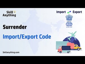 How to Surrender IEC (Importer - Exporter Code) #iec #importexportcode #surrenderiec #canceliec