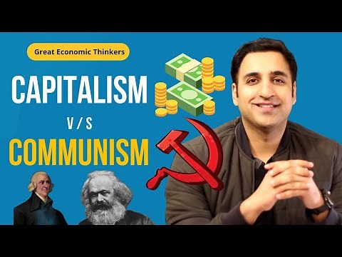 Adam Smith V/s Karl Marx - Great Economic Thinkers - Capitalism vs Communism