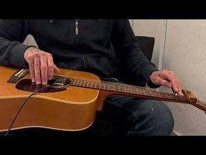 Relaxing slide guitar song