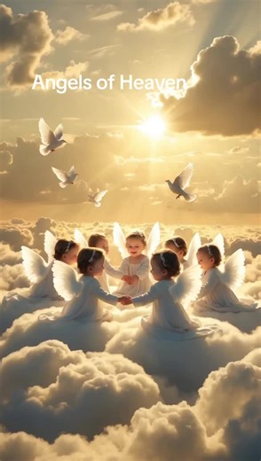 Angels of Heaven: Dancing in Golden Light
