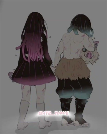Kanao and inosuke cute moments w/shinobu💓 #demonslayer #knyedit