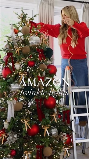 Comment “LIGHT” for the link! If you want to add extra twinkle to your Christmas tree, these Amazon lights are perfect 😍🎄 They come with a remote and 9 different lighting settings! ✨ @amazoninfluencerprogram @amazonhome #amazonfinds #holidaydecor #amazonhome #amazonfavorites #christmastree #christmasdecor | Liz Fenwick Deals