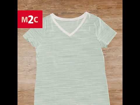 T-Shirt Upcycle: Transform a Crew Neck into a V-Neck