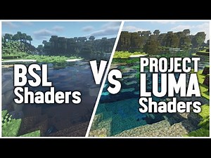 BSL Shaders VS ProjectLuma Shaders | Minecraft | 2022