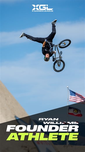 29K views · 295 reactions | Gravity doesn't apply to Ryan Williams Founder athlete for the #XGamesLeague - Ryan Williams! XGL launching in 2026, stay tuned for more info. #XGames #BMX #XGL | X Games | Facebook