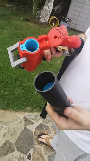 CUSTOM 3D PRINTED AIRSOFT GRENADE LAUNCHER