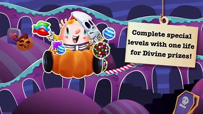 2.8M views · 4.1K reactions | Swipe. Match. Be scary. Coming soon to mobile!   | Candy Crush Saga | Facebook