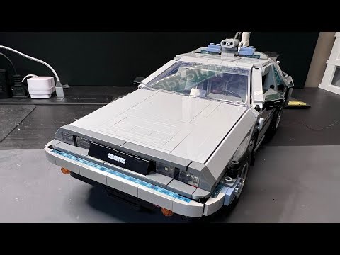 Lego Icons Back to The Future Time Machine - Kyglaring Led Light Kit