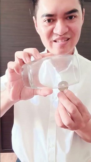 💰 How to Do Coin Through Glass Trick | Easy Magic Tutorial 🪄