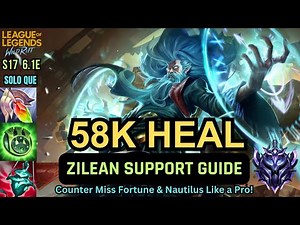 Wild Rift Zilean Support Guide - 58K HEAL & Shield - Build, Runes, Gameplay Tips