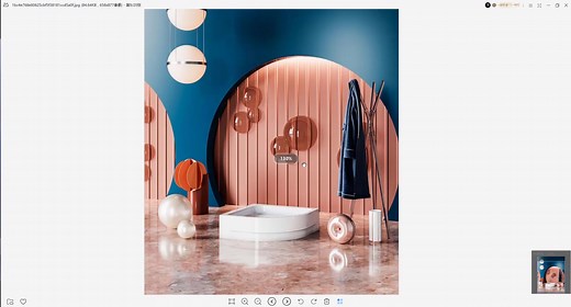 如何在C4D里设置背景