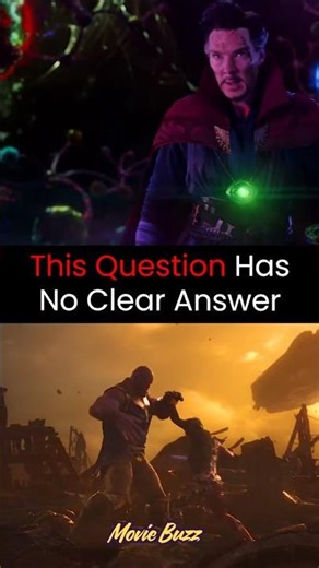 Doctor Strange Time Loop vs Thanos 🤯 Why Didn’t It Happen?