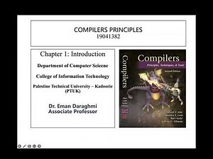 compilers - Chapter 1 - Lec1: Intro to Language Processors-compiler & the structure of compiler