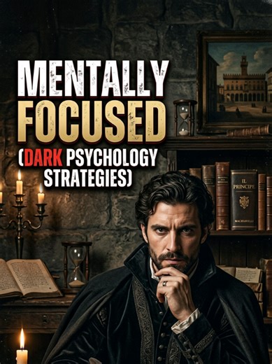 Become Mentally Focused with Dark Psychology
