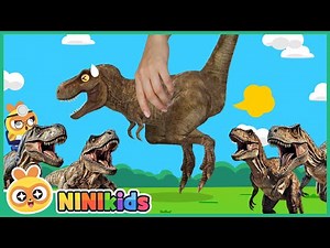 Tyrannosaurus Farted! | Rescue Team | Dinosaur Doctor | Fart | Word Learning | NINIkids