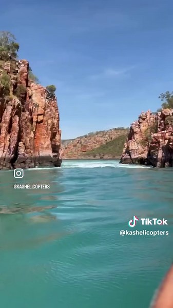 Just another day at Horizontal Falls… 💭🚁