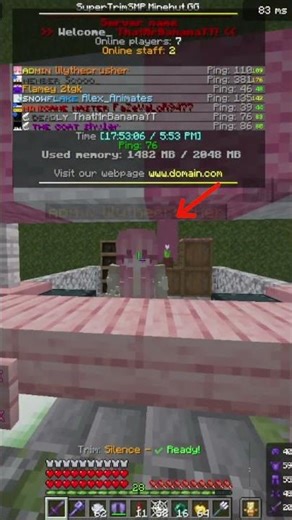 Come Join SuperTrimSMP For Your Custom Rank Now! #shorts #minecraft #viral #youtubeshort #mc